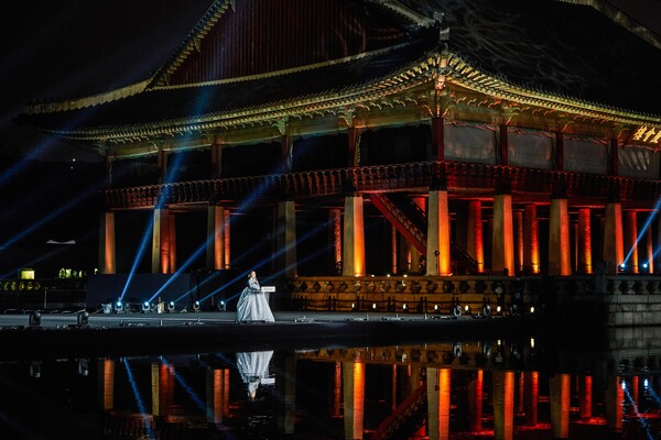 1. 궁중문화축전 온라인 개막식 모습(사진=궁중문화축전)