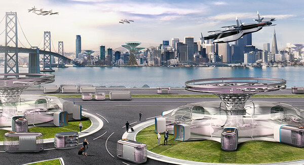 정부가 2025년 도심항공교통(UAM) 상용 서비스 개시를 목표로 하는 '한국형 도심항공교통(K-UAM) 로드맵을 발표했다(사진=현대자동차)