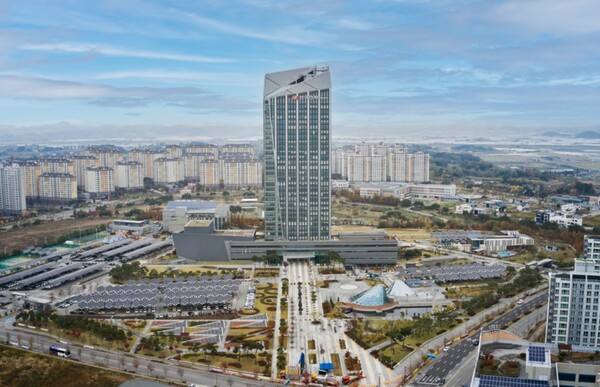 한국전력 나주 본사 전경.