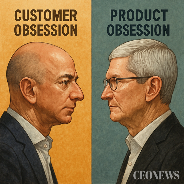 Jeff Bezos vs. Tim Cook 