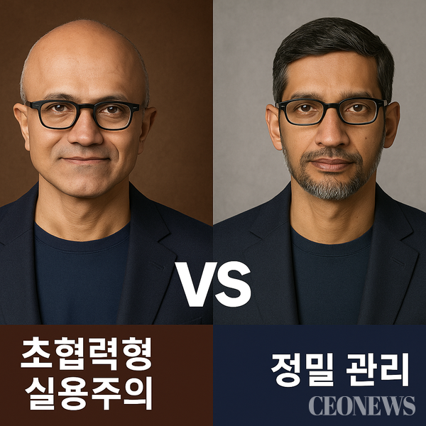 사티아 나델라  vs 순다 피차이