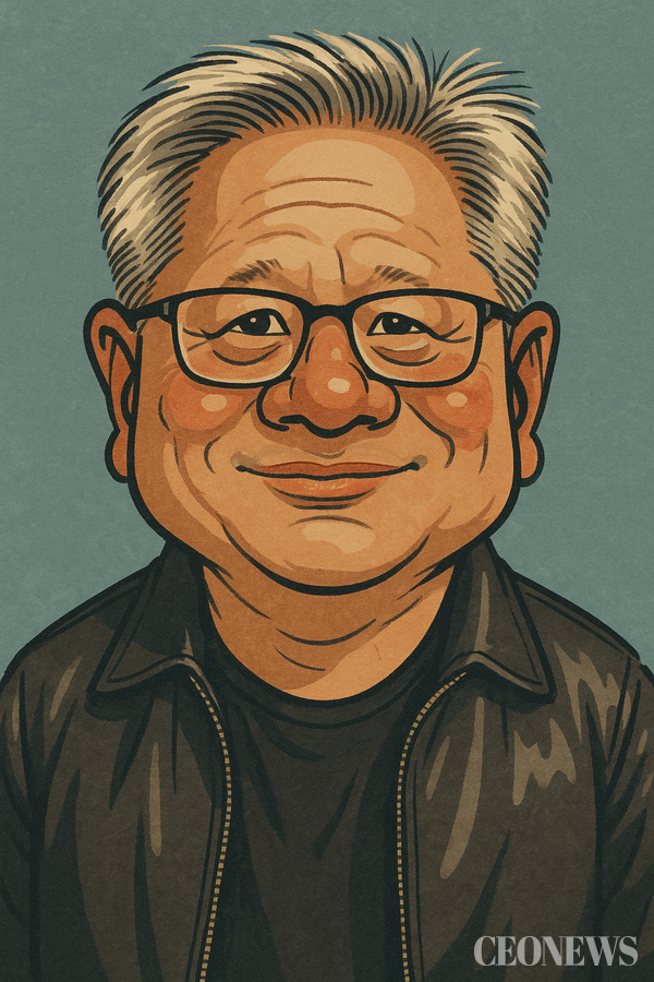 Sensen Huang Caricature
