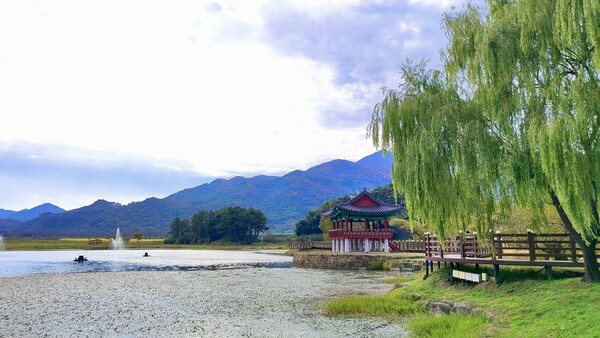가을 정취 물씬해진 동정호와 악양루